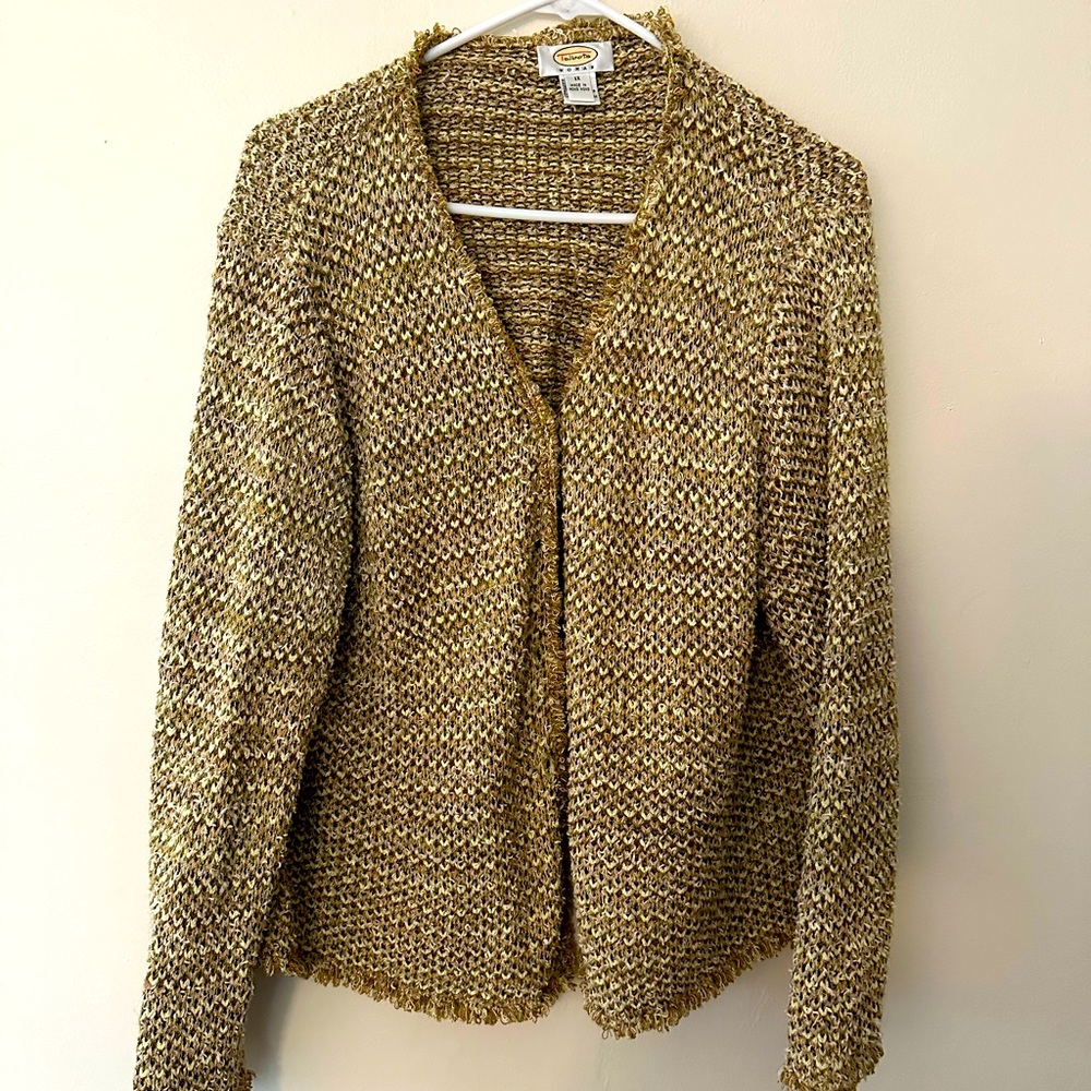 Hand-Knitted Talbots Kate Cardigan Sweater
